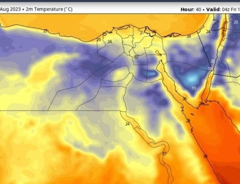 درجات الحرارة وتغير المناخ