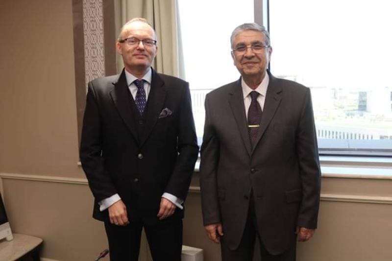وزير الكهرباء يبحث سبل التعاون والاستثمار مع سفير التشيك على أرض مصر