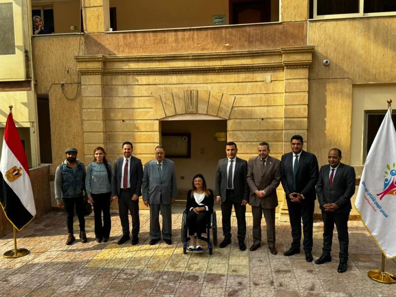 رئيس بعثة جامعة الدول العربية لمتابعة الانتخابات الرئاسية يلتقي رئيسة المجلس القومي للأشخاص ذوي الإعاقة