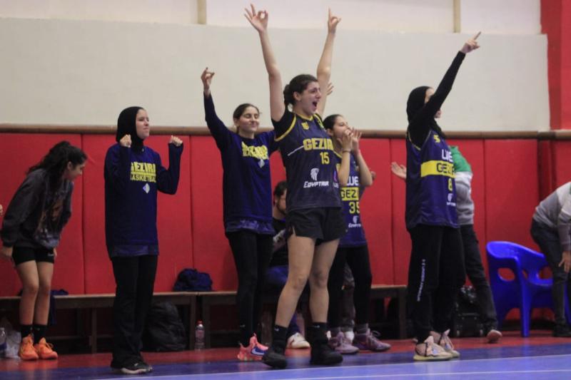 سيدات نادي الجزيرة لكرة السلة يحصلون على  المركز الثاني بدوري منطقة القاهرة