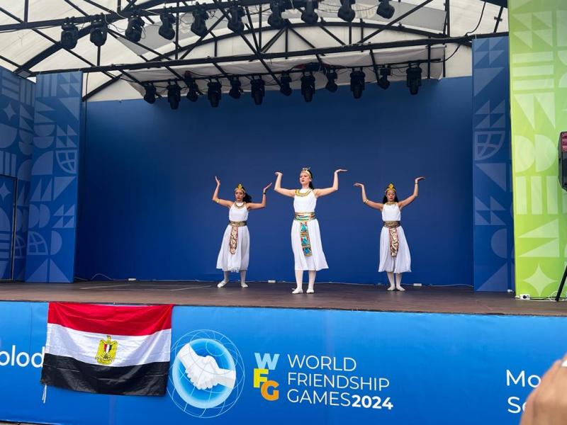 مصر تقدم حفلا فنيا رائعا في سوتشي