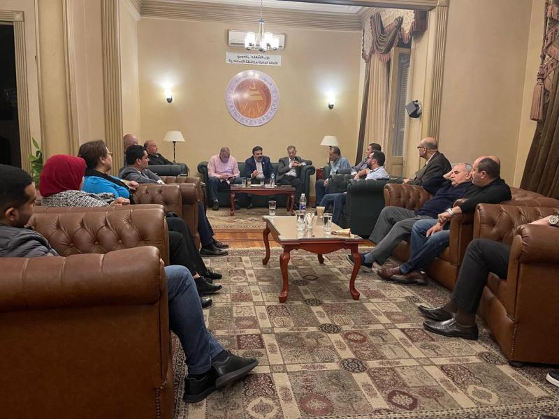 الشعب الجمهوري بالإسكندرية يعقد اجتماعا تنظيميًا لمناقشة خطة العمل الحزبي خلال الفترة القادمة