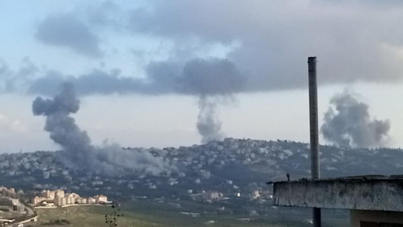 الاحتلال الإسرائيلي يجدد قصف أطراف بلدة الخيام جنوبي لبنان