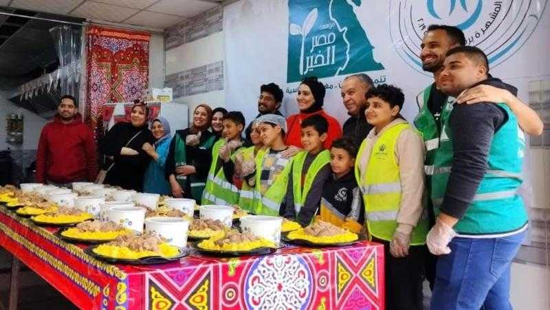 سفراء السعادة بالغربيه.. مثال للعمل الخيري في رمضان