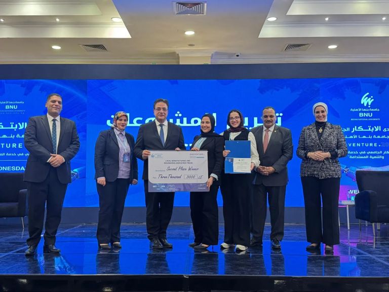 نائب رئيس جامعة بنها الأهلية: تبني أفكار الطلاب ضرورة أمن قومي وتحقيق فعلي لرؤية مصر 2030